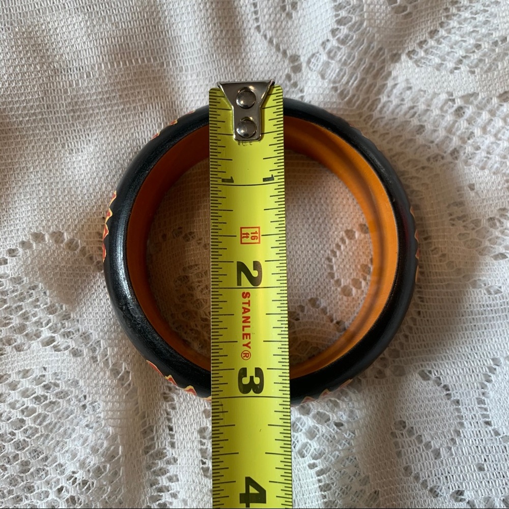 Hand Painted Bangle Bracelet - Picture 7 of 7